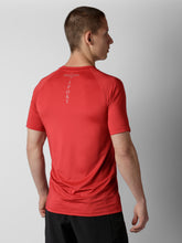 Load image into Gallery viewer, T-shirt ajusté rouge à manches courtes
