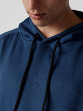 Load image into Gallery viewer, Blue hoodie with zipper pockets