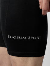 Load image into Gallery viewer, Black shorts with support