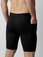 Load image into Gallery viewer, Black shorts with support