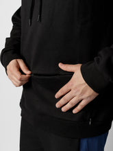 Load image into Gallery viewer, Black hoodie with zipper pockets
